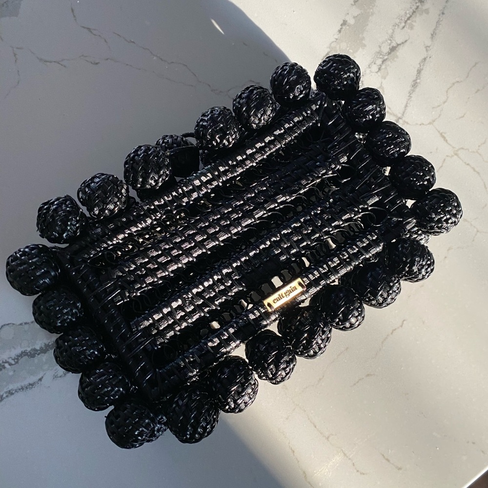 Culta Gaia Eos Rattan Clutch
